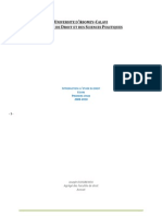 Introduction À L'étude Du Droit 2009-2010 PDF