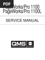 Konica Minolta QMS Pagepro 1100 Service Manual