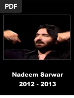 Nadeem sarwar nohay 2012 mp3 download mp3
