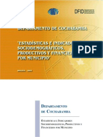 IndicadoresSociodemograficosProductivosFinancierosCochabamba