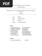 Surat Tunjuk Sebab Lewat Hantar Tuntutan Perjalanan SIP