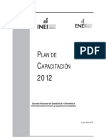Plan de Capacitacion 2012 INEI-EnEI