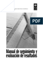 Manual Segui Evalua PNUD PDF