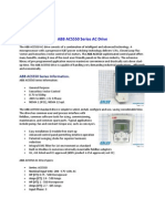 ABB ACS550 Series AC Drive - Product Overview