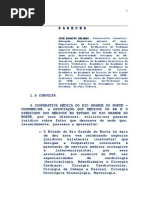 Parecer do Ministro José Augusto Delgado - II Fórum FENAM de Cooperativismo Médico
