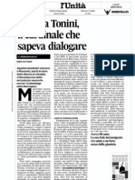 Addio A Tonini, Il Cardinale Che Sapeva Dialogare