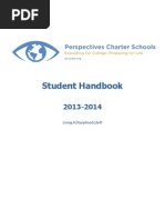 Download Perspectives 2013-14 Student Handbook by Perspectives Charter Schools SN157006439 doc pdf