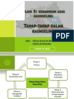 TUTORIAL 1 Tahap-Tahap DLM Kaunseling