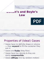 Dalton's and Boyle's Law