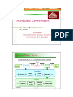 Analog Digital Communication:: Modulation, Demodulation and Coding