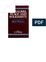 Socilaism Peace and Solidarity: Selected Speeches of Olof Palme, 1990