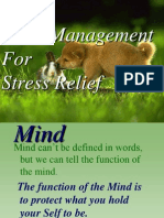 Mind Management For Stress Relief