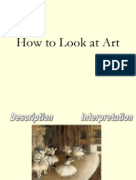 How To Look at Art