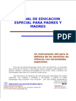 Manual Educacion Especial Revisado SERVICIOS LEGALES DE PUERTO RICO Proyecto de Educación Especial