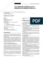 Metrología-2004-D-Recomendaciones para la calibración de balanzas y para la estimación de la incertidumbre de las medidas de masa en el laboratorio clínico