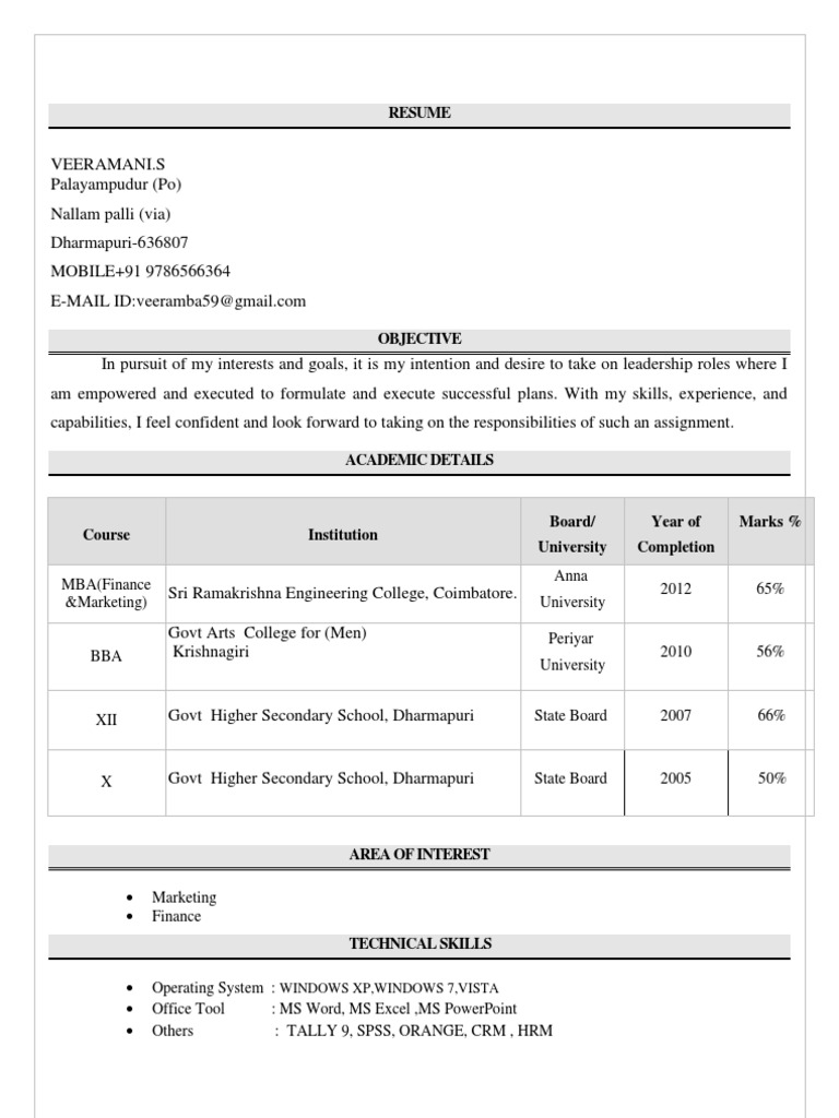 Resume: Windows XP, Windows 7, Vista | PDF | Career & Growth | Business