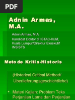 Download metode kritis-historis orientalis by Lukman bin Masa SN15706555 doc pdf