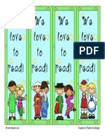 World Kids Bookmarks by Judy Bonzer