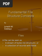 Fundamental File Structure Concepts