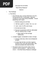 Download Money Makeover- Discussion Notes by elia23 SN15707608 doc pdf