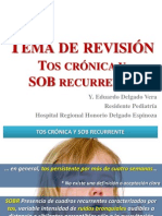 TEMA DE REVISIÓN. SOB Recurrente y Tos Crónica