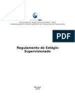 Regulamento de Estágio Supervisionado em Radiologia