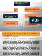 La Redencion de La Pena Por Trabajo y Educacion