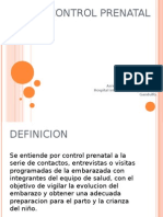 Control Prenatal