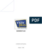 ViewPlus Business Plan 1999
