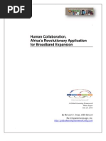 Human Collaboration, Africa Revolution App White Paper by Richard C Close