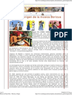 Musica de Puerto Rico - Historia y Origen PDF