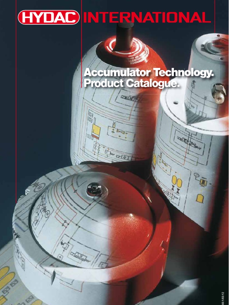 HYDAC Accumulators Product Catalogue PDF