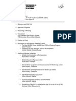 2009 FIS Athletes Commission Agenda - Dubrovnik