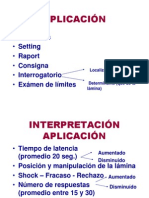 8. Aplicación y Tabulación