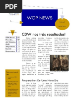 Ed 3. WOP News - Resultados CDW