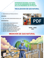 Medición de gas natural