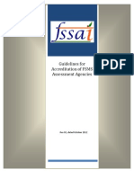 FSSAI Guidelines For Accreditation of Fsms Assessment Agencies