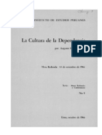 Augusto Salazar Bondy - La Cultura de La Dependencia