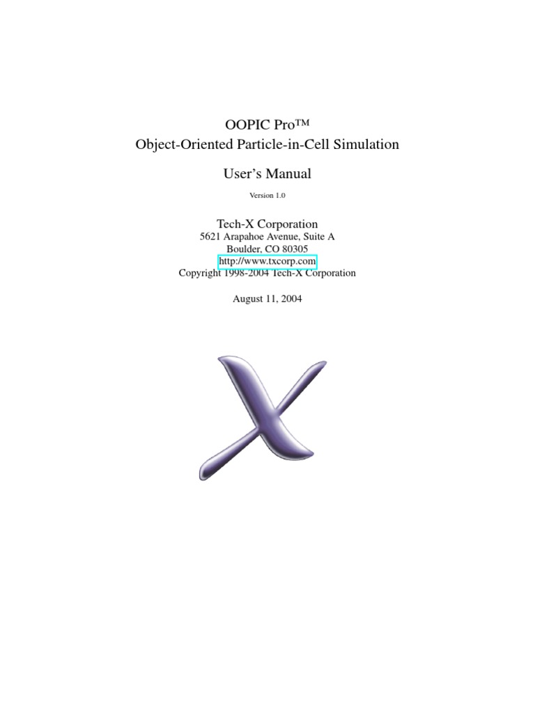 Oopic Manual | PDF | Graphical User Interfaces | Parameter (Computer ...