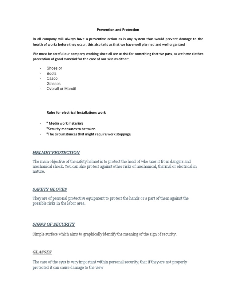 Essential Hand Protection Guidelines | PDF
