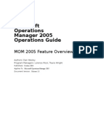 Microsoft Operations Manager 2005 Operations Guide: MOM 2005 Feature Overview