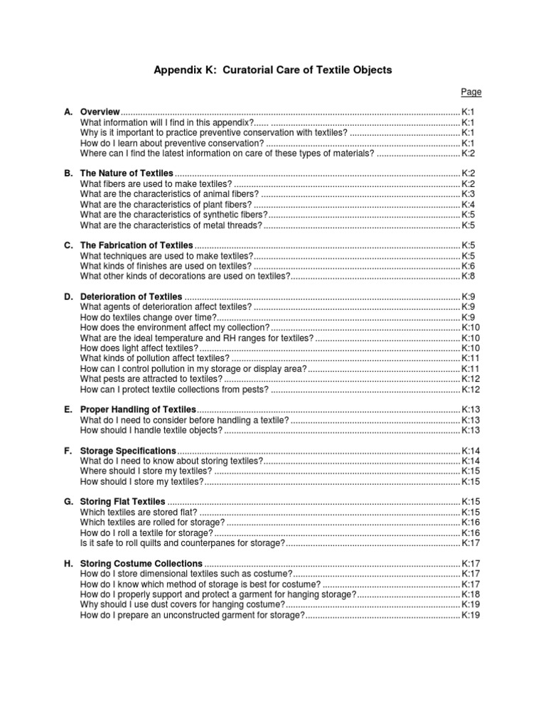 Appendix K Collections Care Yarn