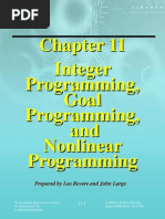 Ch11Integer Goal Programming