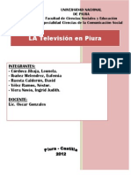 Historia de La Television en Piura