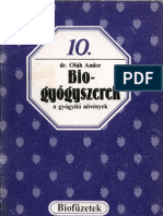 Biofüzetek 10 - Oláh Andor - Biogyógyszerek