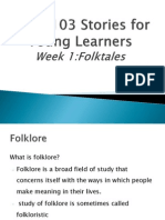 Lga 3103 - Week 1 Folktales
