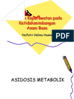 Asuhan Keperawatan Pada Asidosis Metabolik