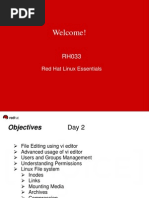 Welcome!: Red Hat Linux Essentials