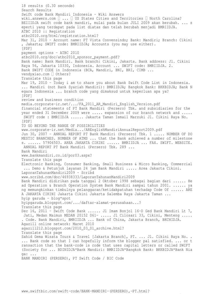 Manfix Jakarta Institutional Investors