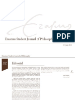 Erasmus Student Journal of Philosophy #2 (December 2012)